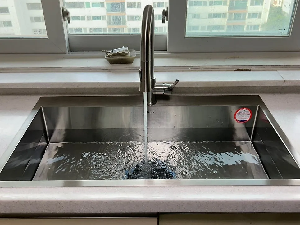 언더싱크볼교체 완료 사진
